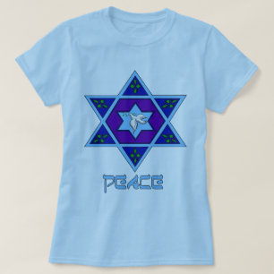 T-shirt Art de paix de Hanoukka