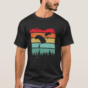 T-shirt Art de parapente pour hommes femmes paramoteur par