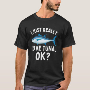 T-shirt Art de pêche au thon cool pour hommes femmes pêche