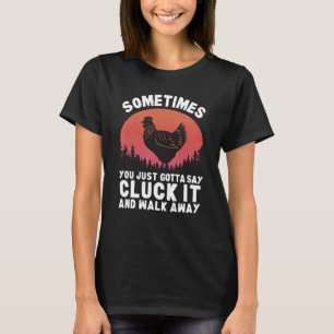 T-shirt Art de poulet drôle pour hommes femmes amateur de
