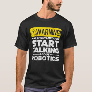 T-shirt Art de robotique drôle pour hommes femmes ingénieu