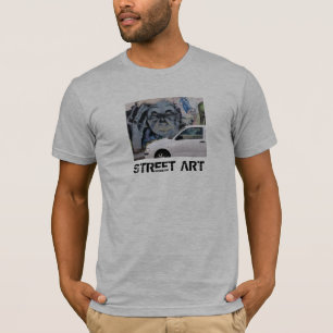 T-shirt Art de rue de voiture gitane de femme de Las