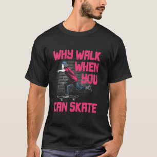 T-shirt Art de skateboard cool pour hommes femmes Sk