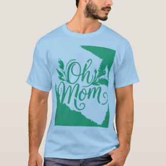 T-shirt Art de typographie décorative florale