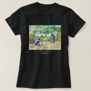 T-shirt Art de Vincent van Gogh de premières étapes (apr