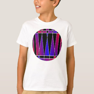 T-shirt Art déco "fracturé" par Kenneth Yoncich