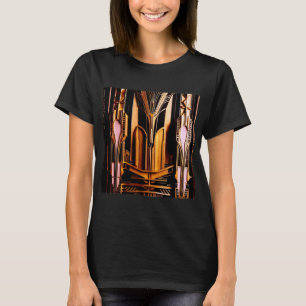 T-shirt Art Déco Glamour - Design Élégant Vintage
