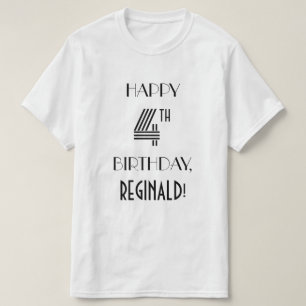 T-shirt Art Déco Inspiré Look 4th Birthday Party