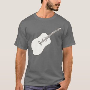 T-shirt Art d'ensemble - chemises de dessin de guitare