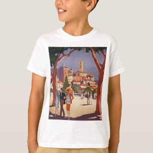 T-shirt Art d'été vintage Grasse