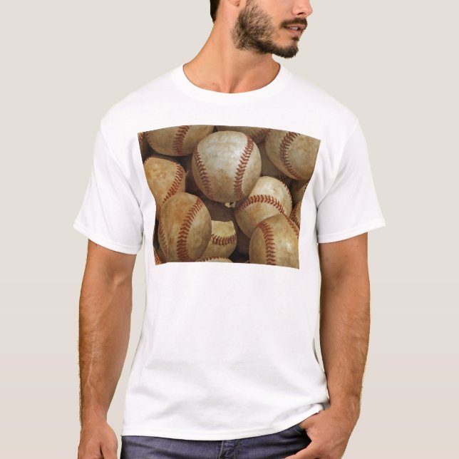 T-shirt Art du baseball (Devant)