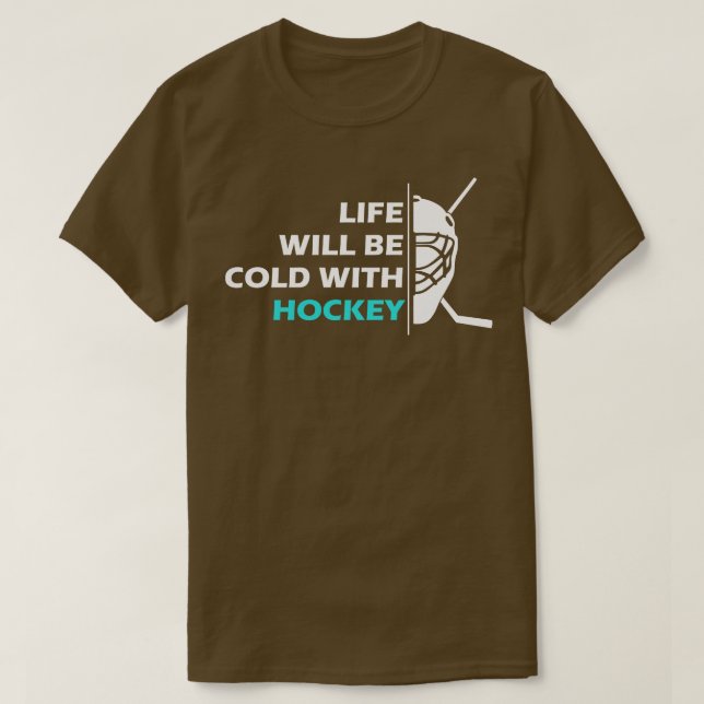 T-shirt Art du hockey (Design devant)
