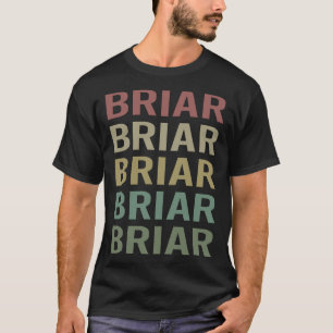 T-shirt Art du texte coloré - Nom de la brique