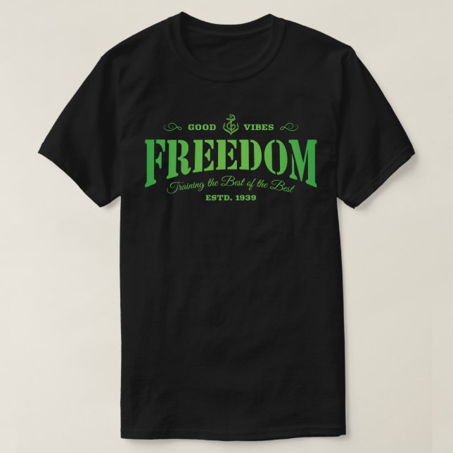T-shirt Art du texte libre (Design devant)