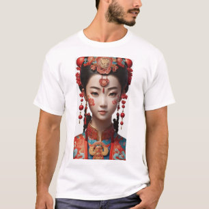 T-shirt Art en bois