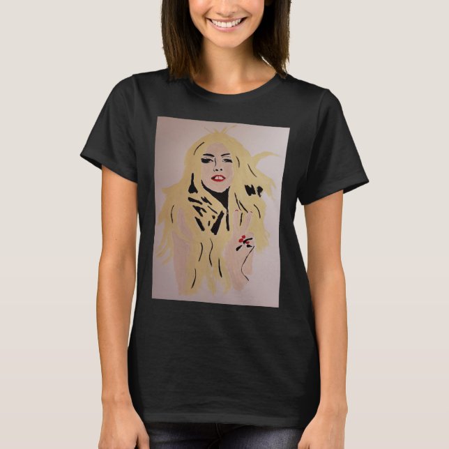 T-shirt Art fait maison unique (Devant)