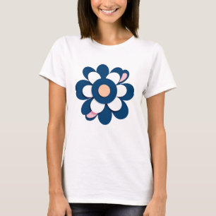 T-shirt Art Floral Minimaliste Moderne