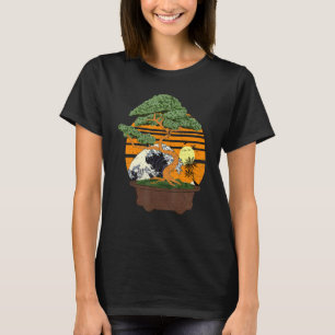 T-shirt Art japonais rétro esthétique japonaise culture Bo