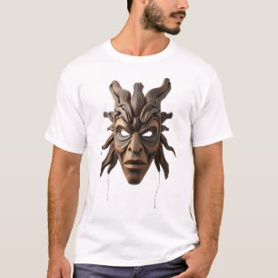 T-shirt Art Masque Tribal - Embrassez la beauté culturelle