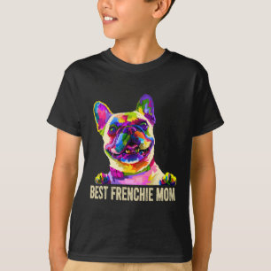 T-shirt Art Meilleure Maman Frenchie Bouledogue Français M
