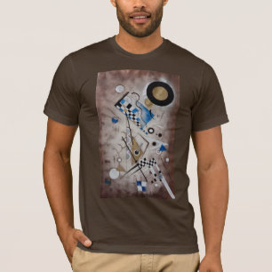 T-shirt Art moderne de la moitié du siècle abstraite de
