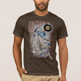 T-shirt Art moderne de la moitié du siècle abstraite de