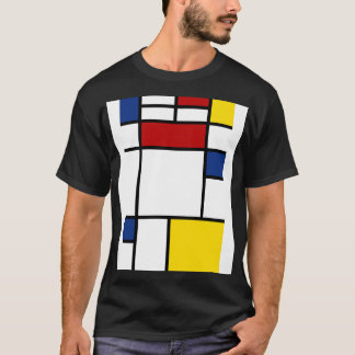 T-shirt Art Mondrian
