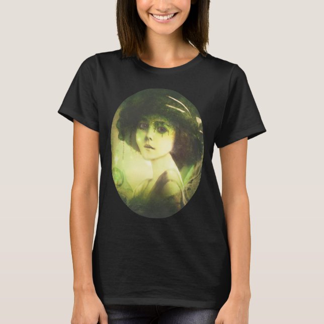 T-shirt Art mystique de l'Imaginaire de la fée de l'arbre  (Devant)