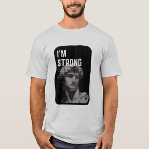 T-shirt Art Never Dies Sculpture David