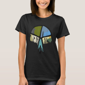 T-shirt Art picture watercolor animals and fishes  jellyfi