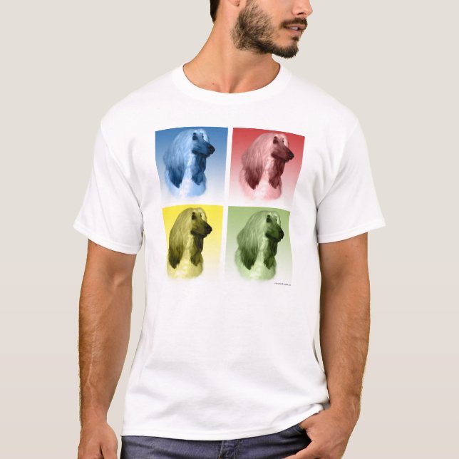 T-shirt Art pop afghan (Devant)