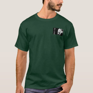 T-shirt Art Pop moderne Lion Modèle Deep Forest Green
