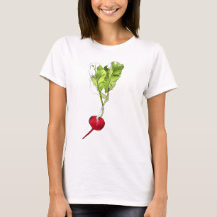 T-shirt Art pour aquarelle végétal d'illustration de rad