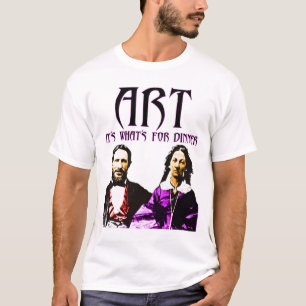 T-shirt Art pour le dîner