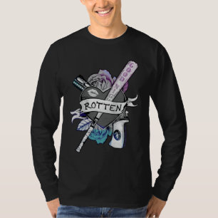 T-shirt Art "putréfié" de tatouage du peloton Harley