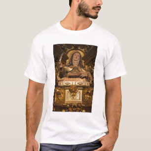 T-shirt Art religieux représentant Père Noël Teresa