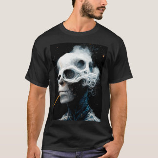 T-shirt art squelette