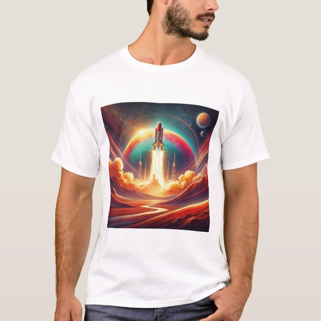 T-shirt art surréaliste (Devant)