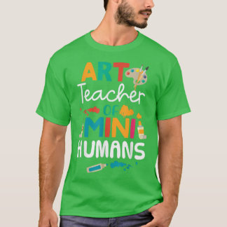 T-shirt Art Teacher Back To School Artist Arts Major T-Shi