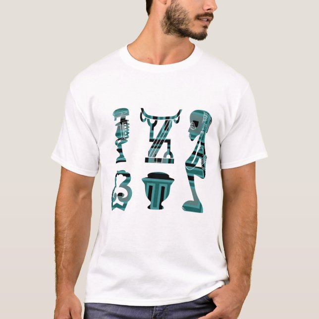 T-shirt art tribal africain Abstrait (Devant)