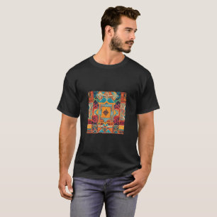 T-shirt Art Tribal Africain Boho ethnique