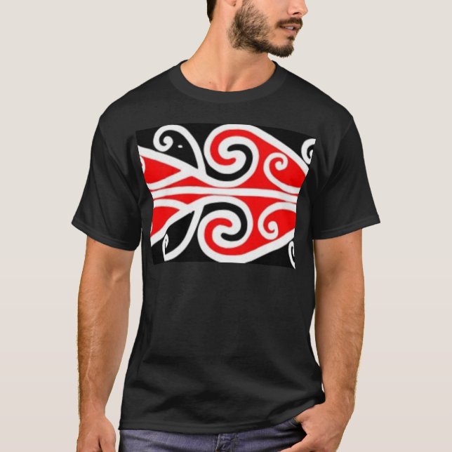 T-shirt art tribal de conceptions maories pour vous (Devant)