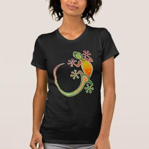 T-shirt Art tribal floral de Gecko
