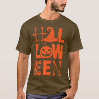 T-shirt Art Word Halloween