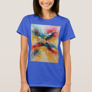 T-shirt Arte Abstracto Colorido