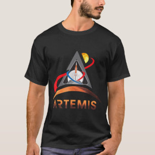 T-shirt Artémis 1 Lune de la NASA vers Mars 