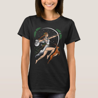 T-shirt Artémis Déesse Grecque De La Chasse Grèce Ancienne