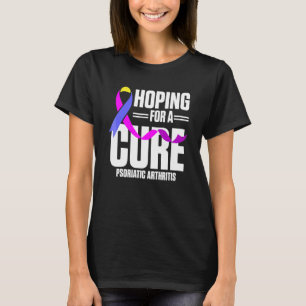 T-shirt Arthrite Psoriatique De Psa Espérant Un Guerrier M