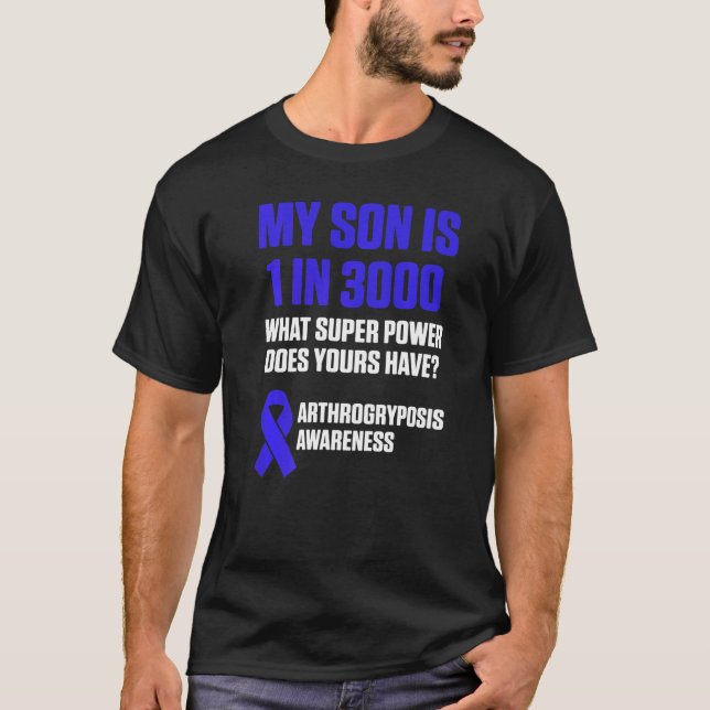 T-shirt Arthrogryposis Awareness Son Warrior Survivor  4 (Devant)