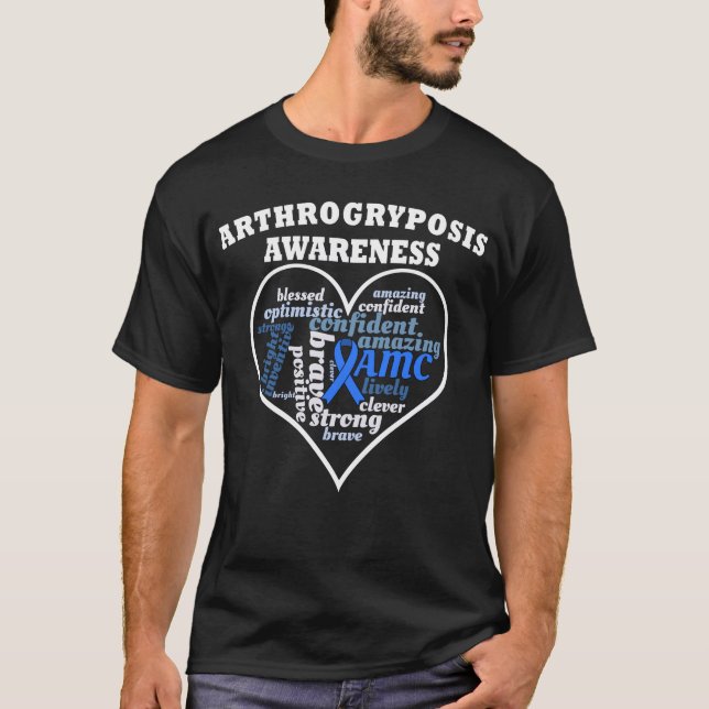 T-shirt Arthrogryposis Multiplex Congenita Awareness (Devant)